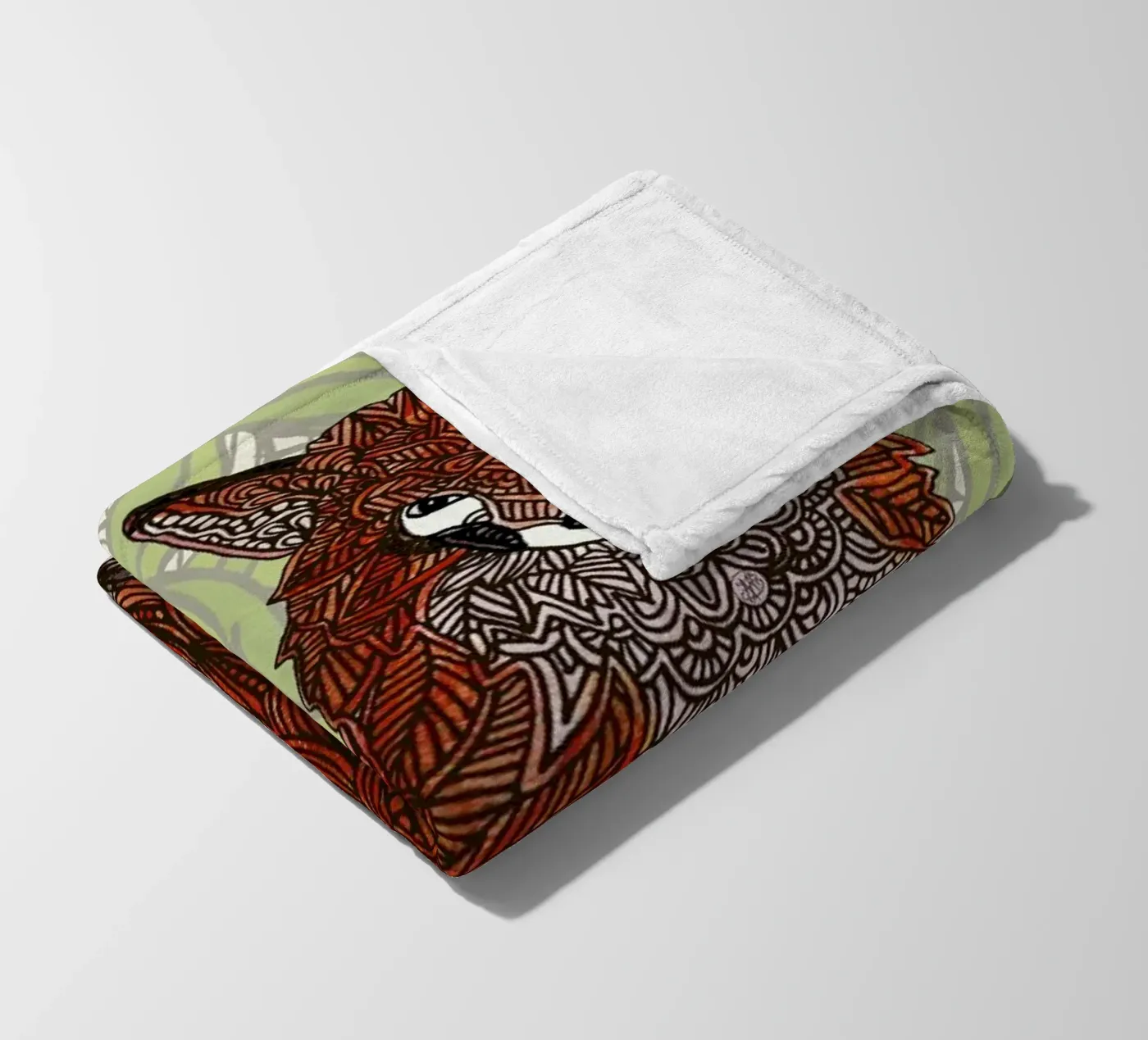 Foxy Lady Fleecedecke von Angelika Parker
