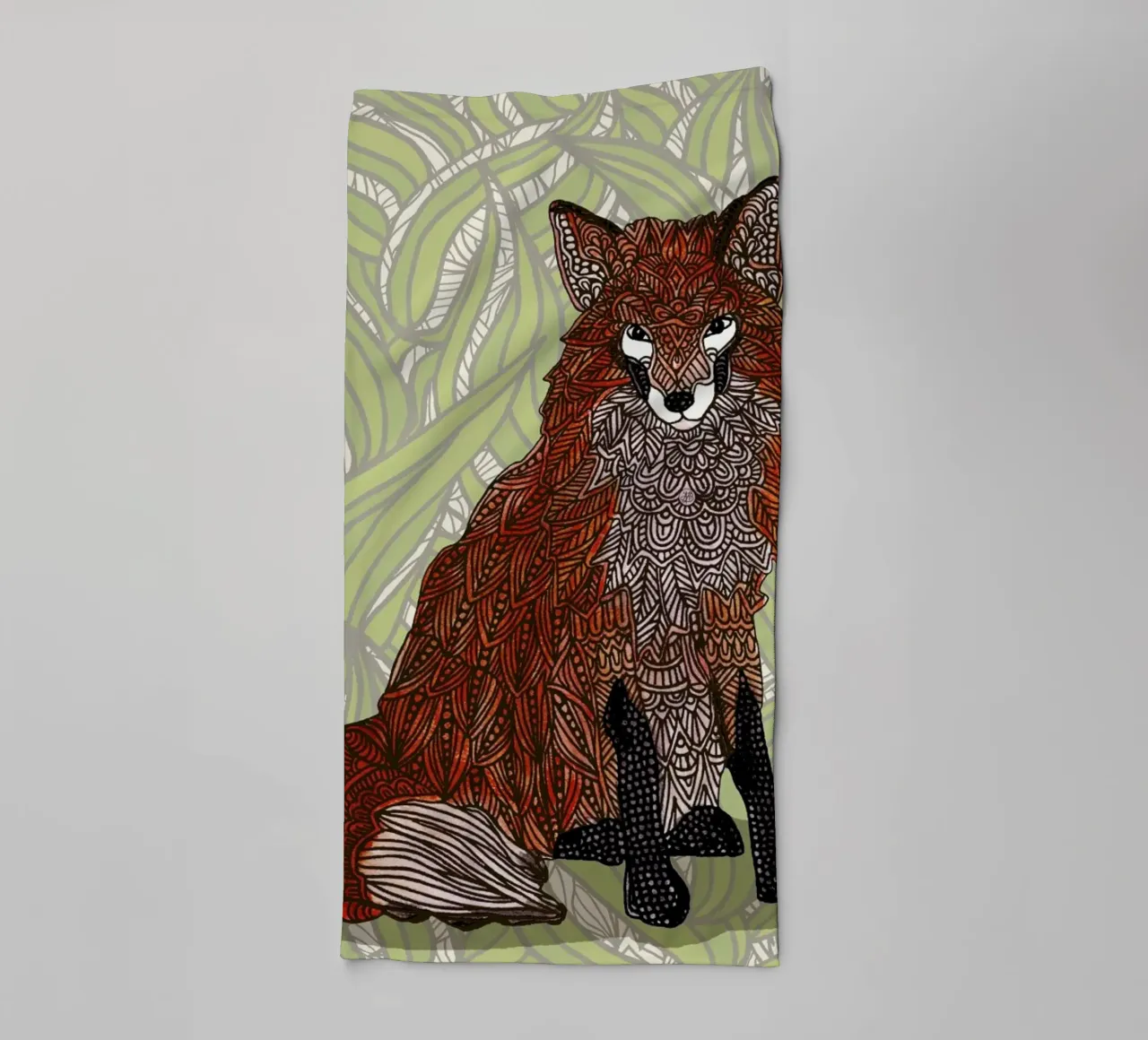 Foxy Lady asciugamano da bagno da Angelika Parker