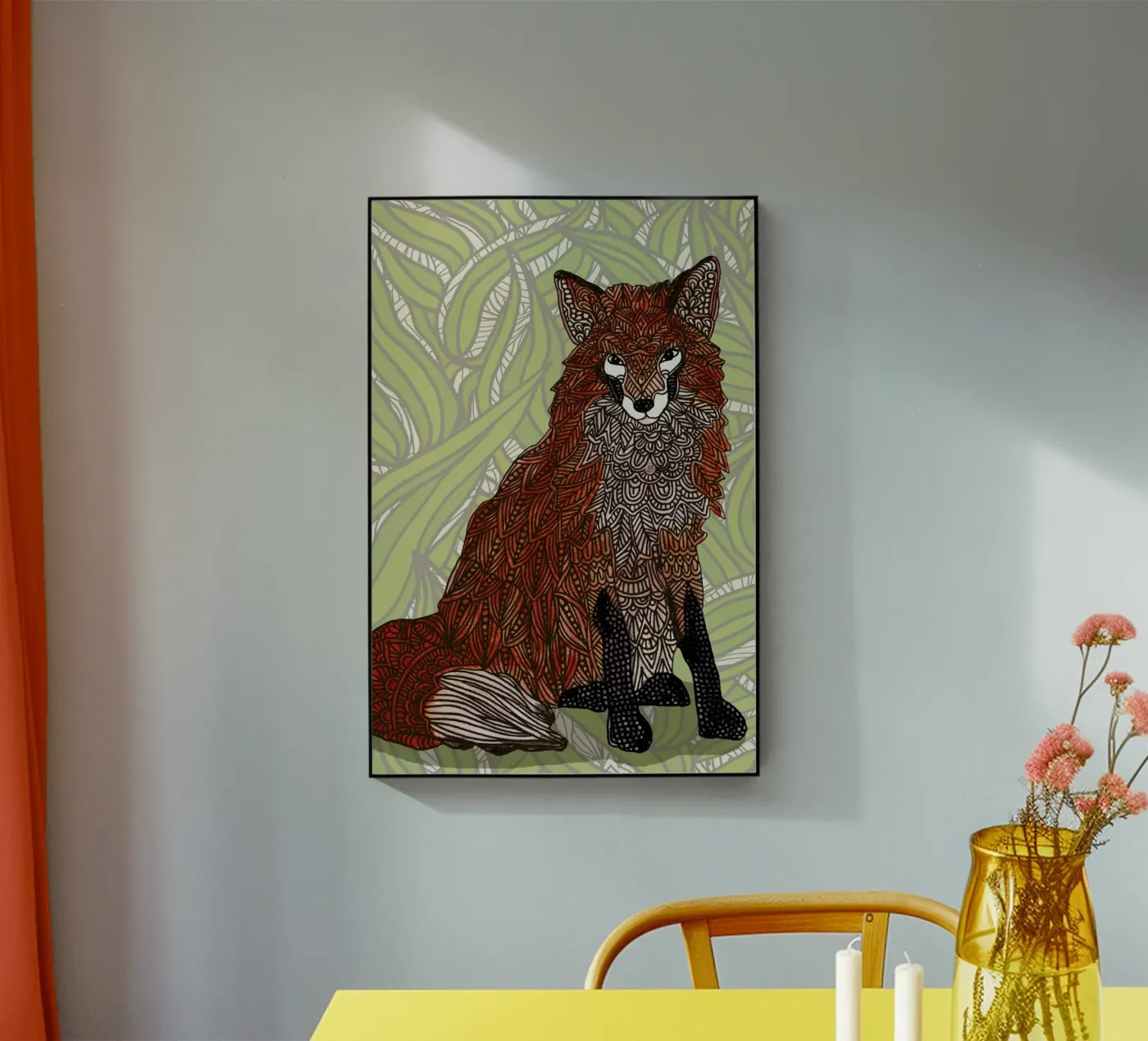 Foxy Lady plexiglas de Angelika Parker