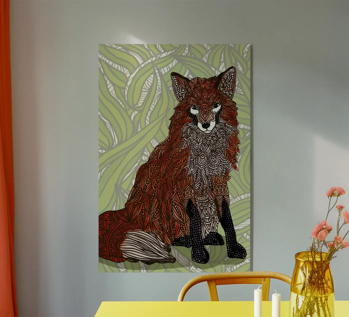 Foxy Lady plexiglas de Angelika Parker