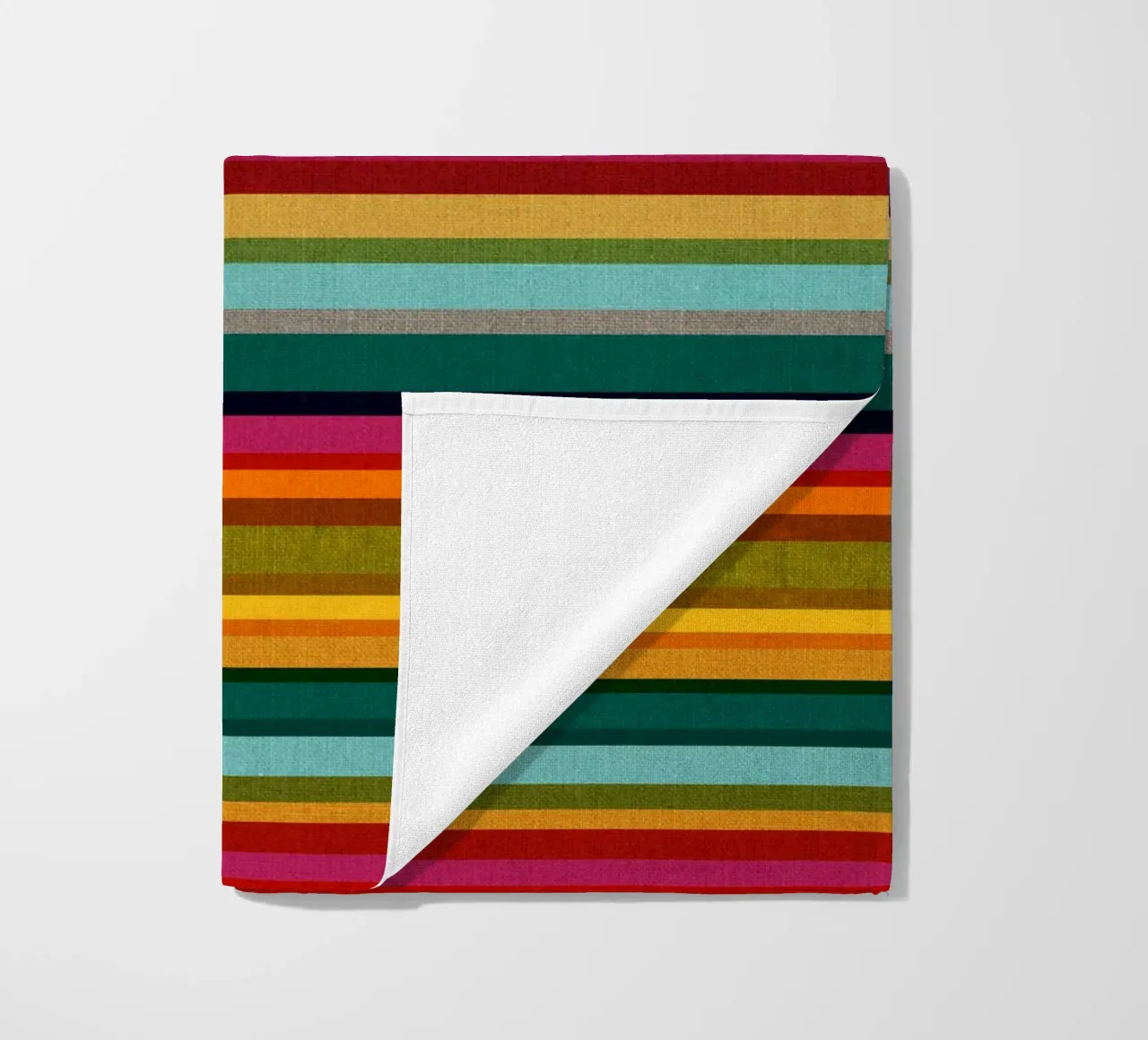 Cecilia Mok - Strisce caleidoscopio telo mare da The Artcircle