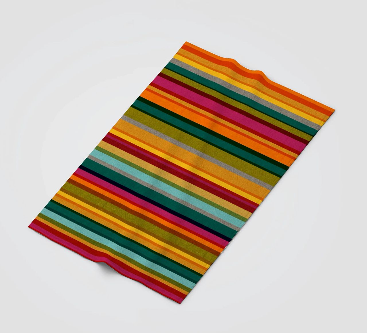 Cecilia Mok - Strisce caleidoscopio coperta in pile da The Artcircle
