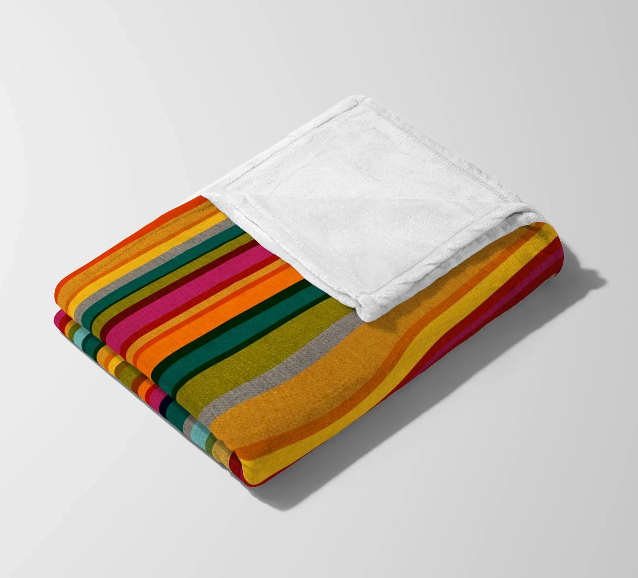 Cecilia Mok - Strisce caleidoscopio coperta in pile da The Artcircle