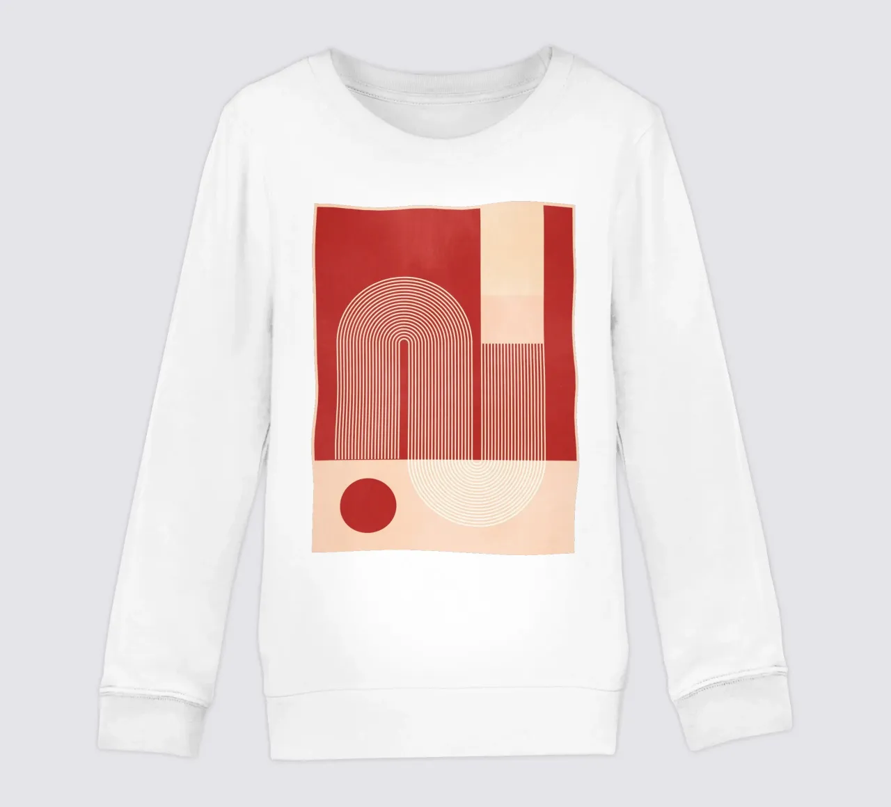 Geometric Shapes 51a kids sweatshirt by Gaite