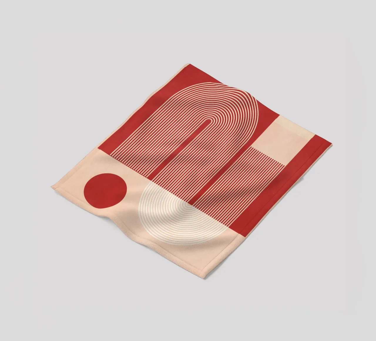 Forme geometriche 51a coperta in pile da Gaite