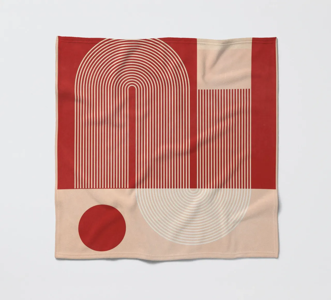 Forme geometriche 51a coperta in pile da Gaite