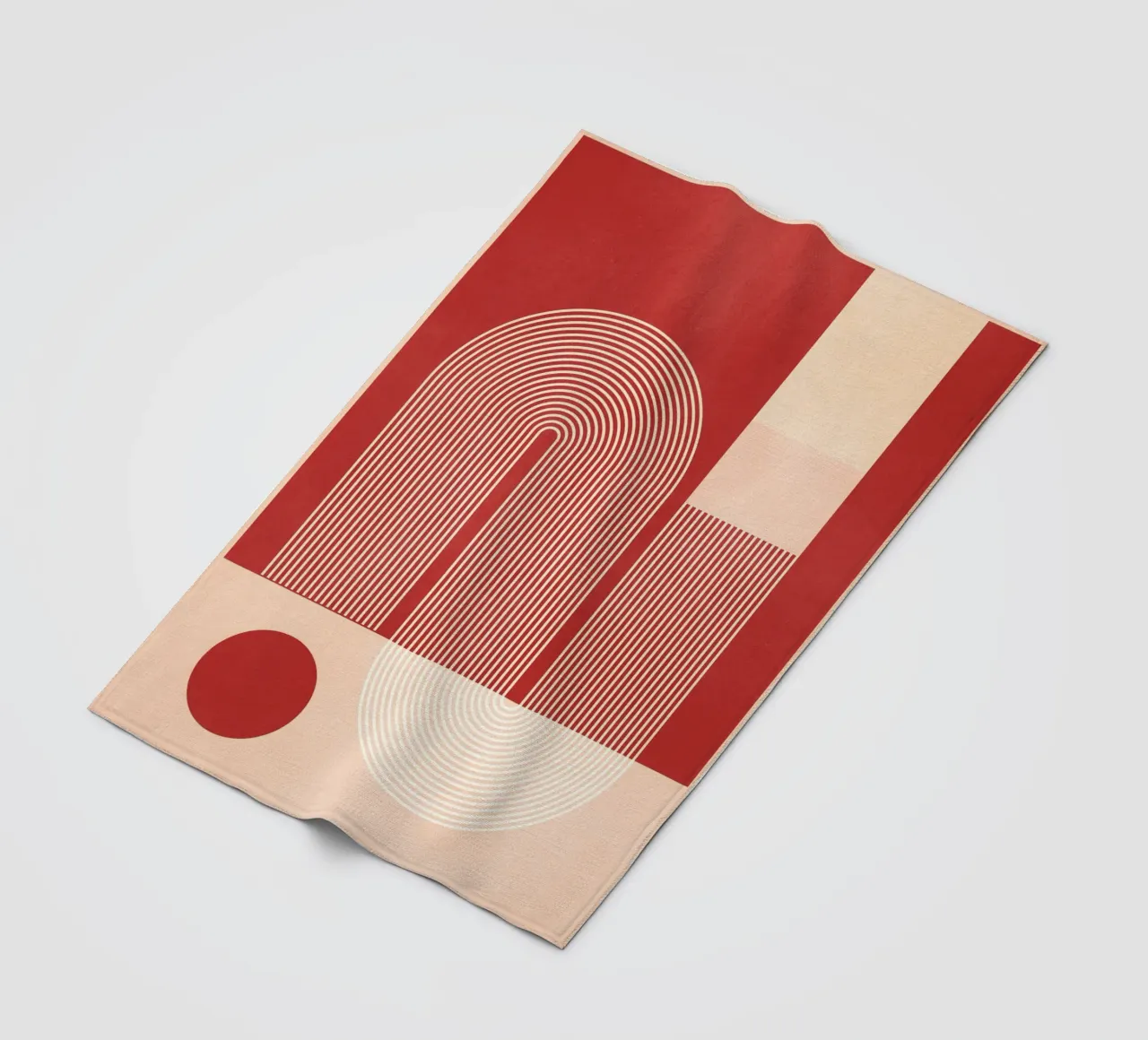 Forme geometriche 51a coperta in pile da Gaite