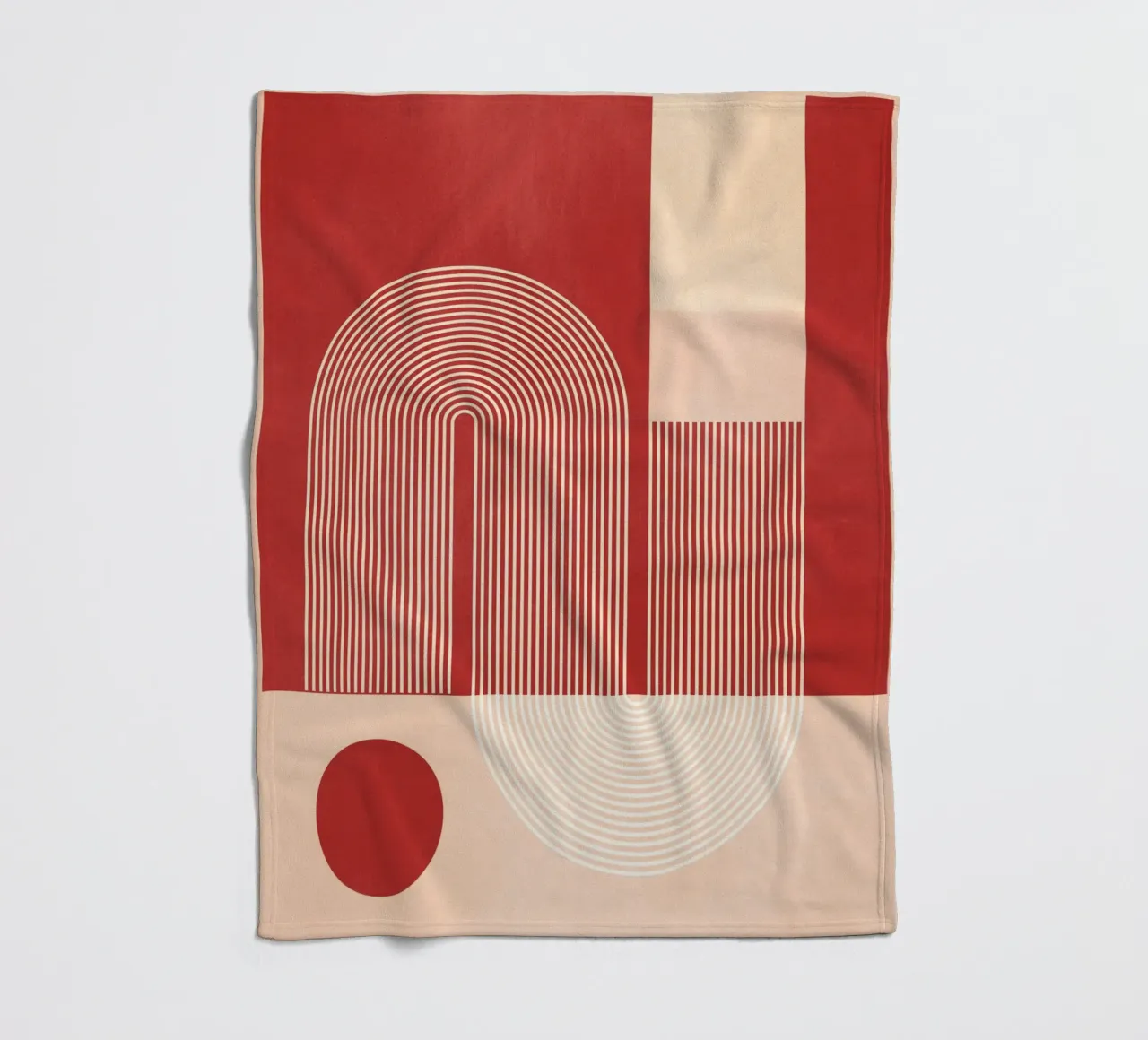 Forme geometriche 51a coperta in pile da Gaite