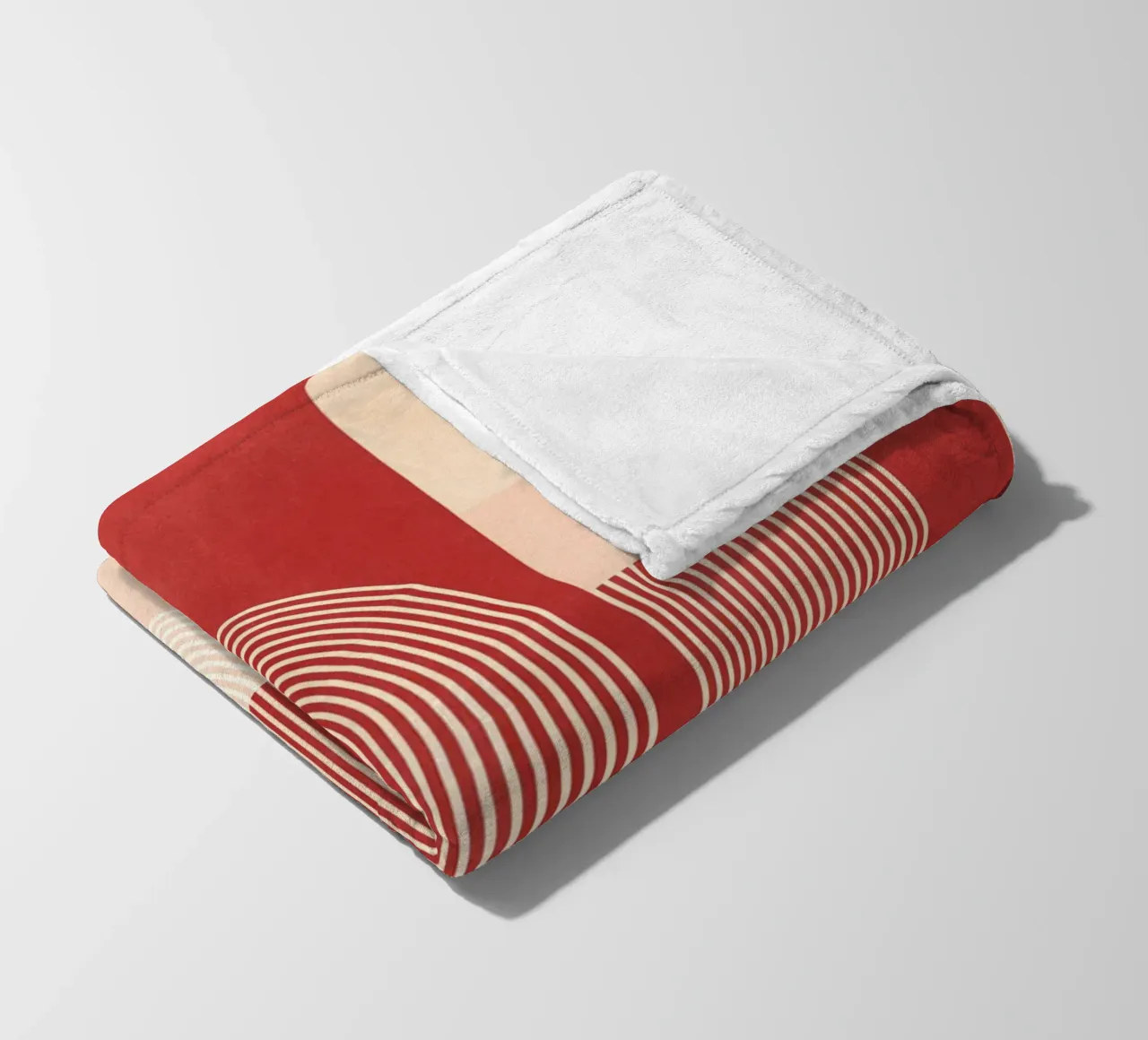 Geometric Shapes 51a fleece blanket by Gaite