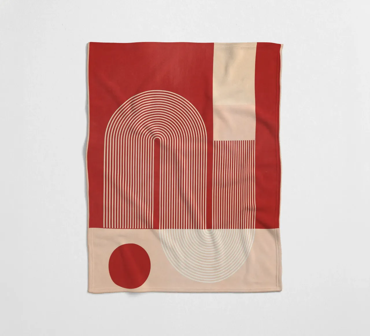 Forme geometriche 51a coperta in pile da Gaite