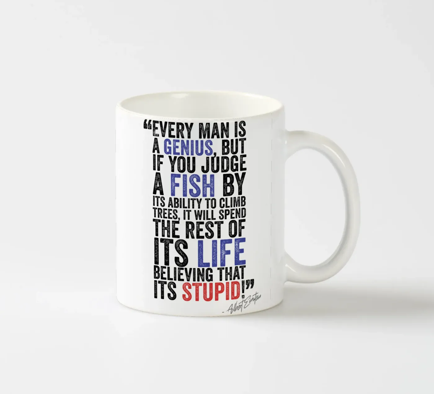 Life ceramic mug by Art Unleashed