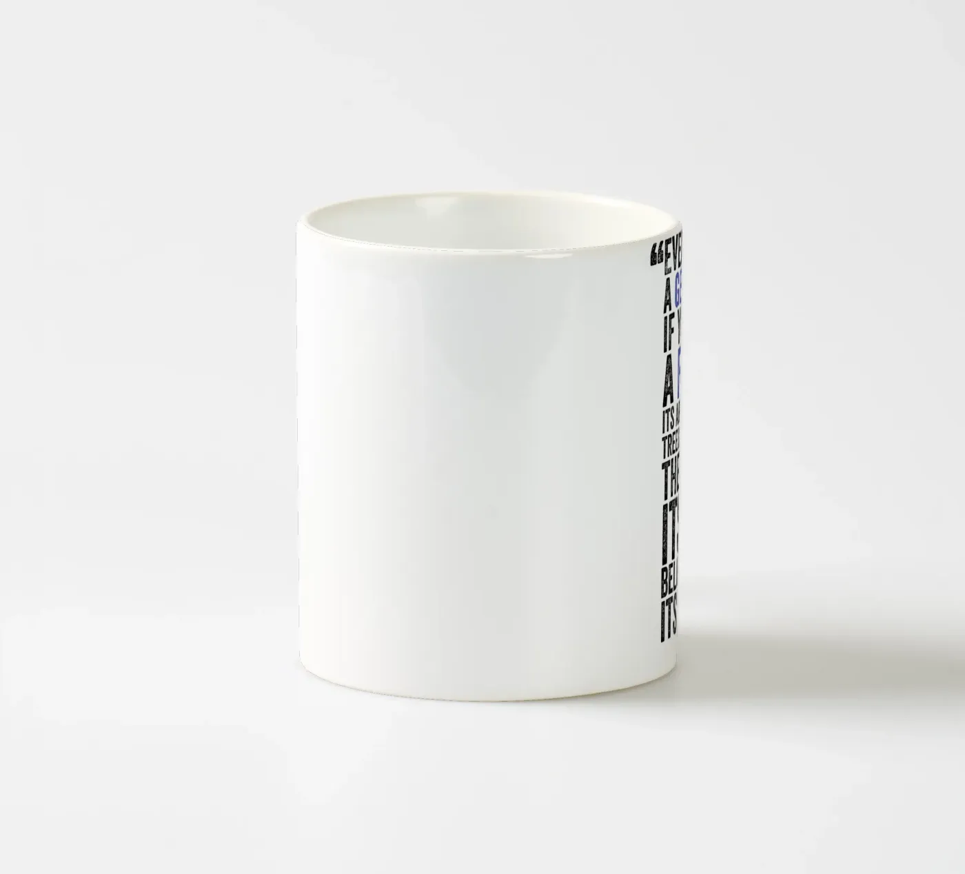Life ceramic mug by Art Unleashed