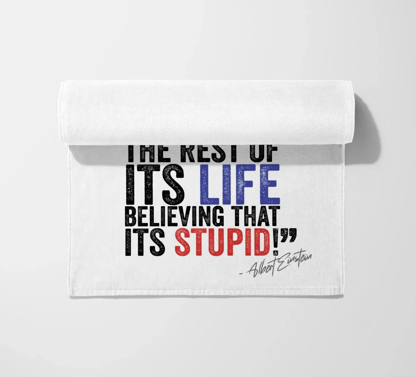 Life strandhanddoek van Art Unleashed