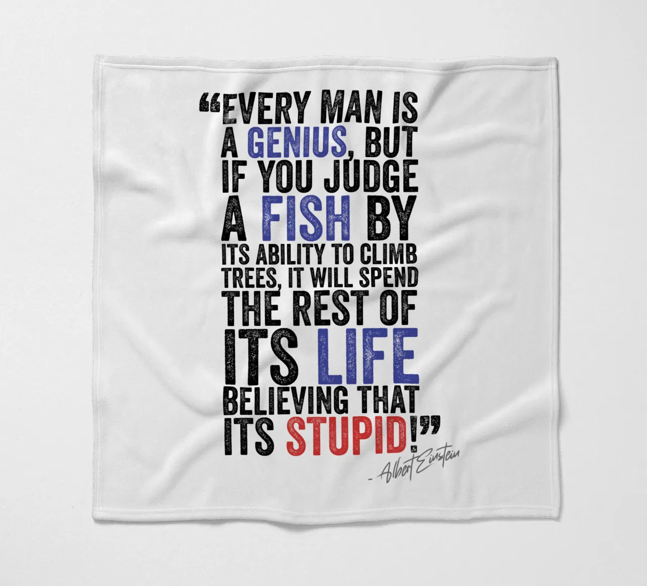 Life Fleecedecke von Art Unleashed