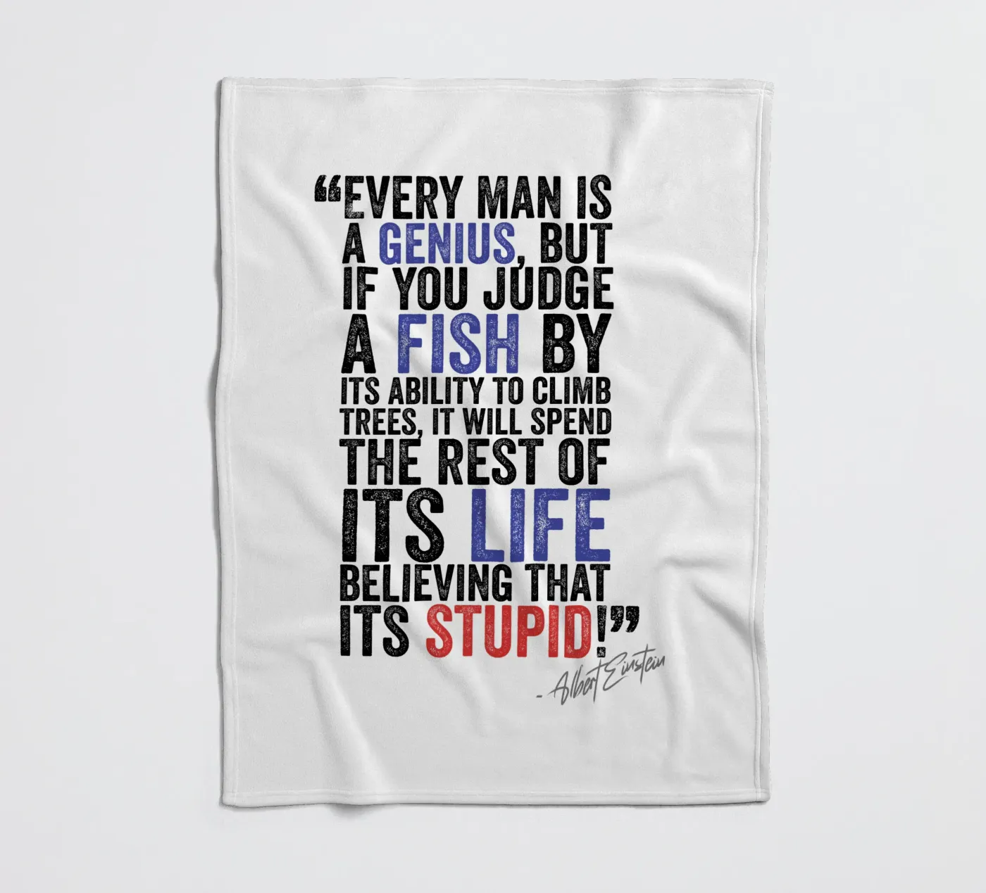 Life plaid polaire de Art Unleashed