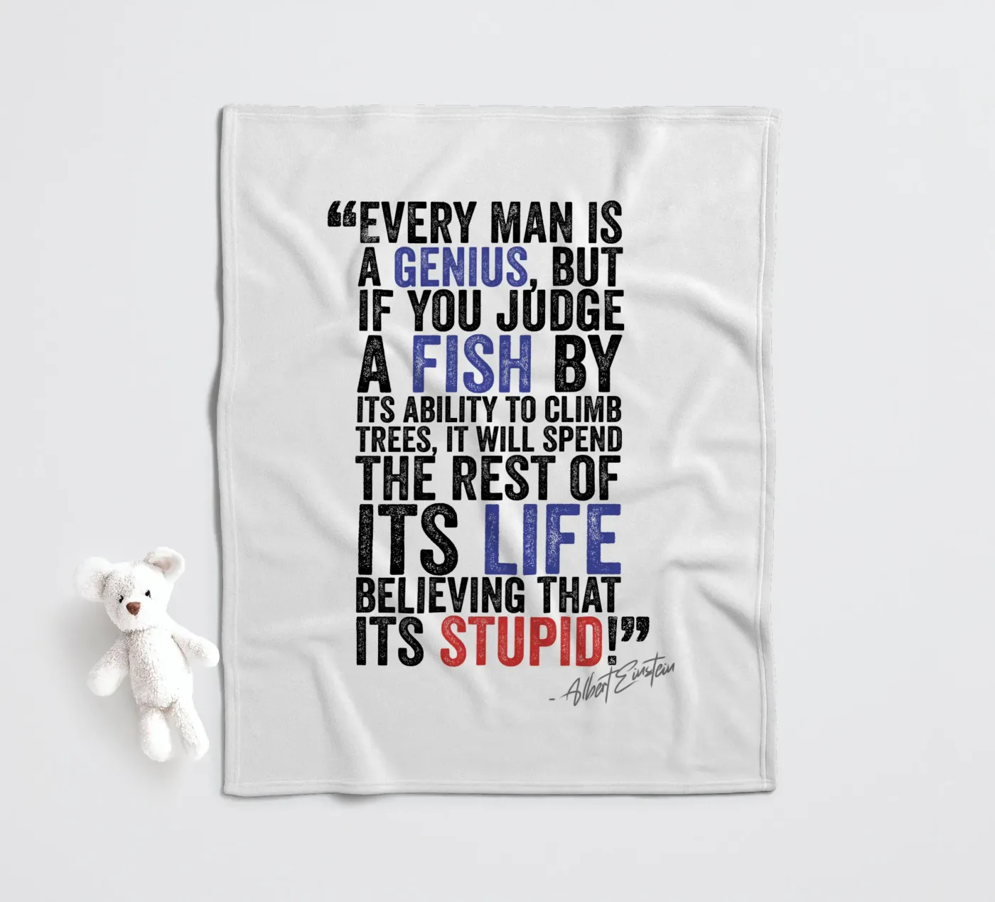 Life plaid polaire de Art Unleashed