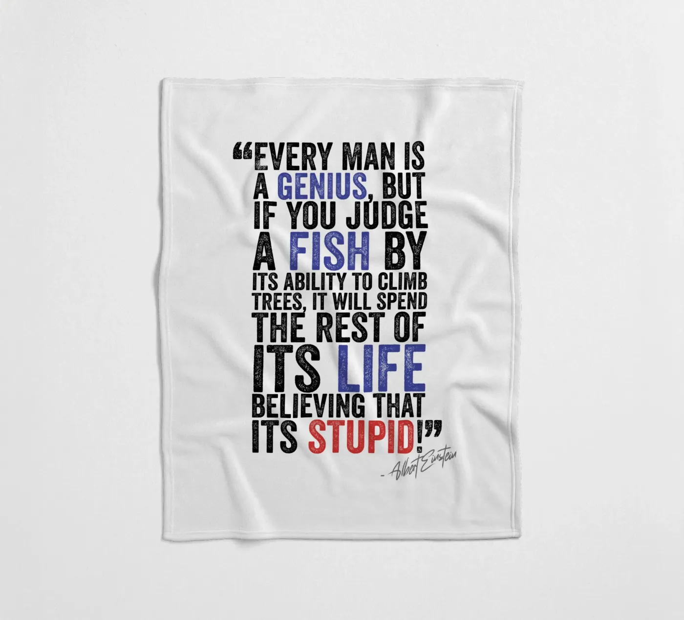 Life plaid polaire de Art Unleashed