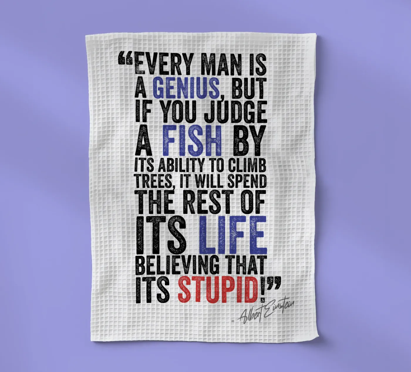 Life Geschirrtuch von Art Unleashed