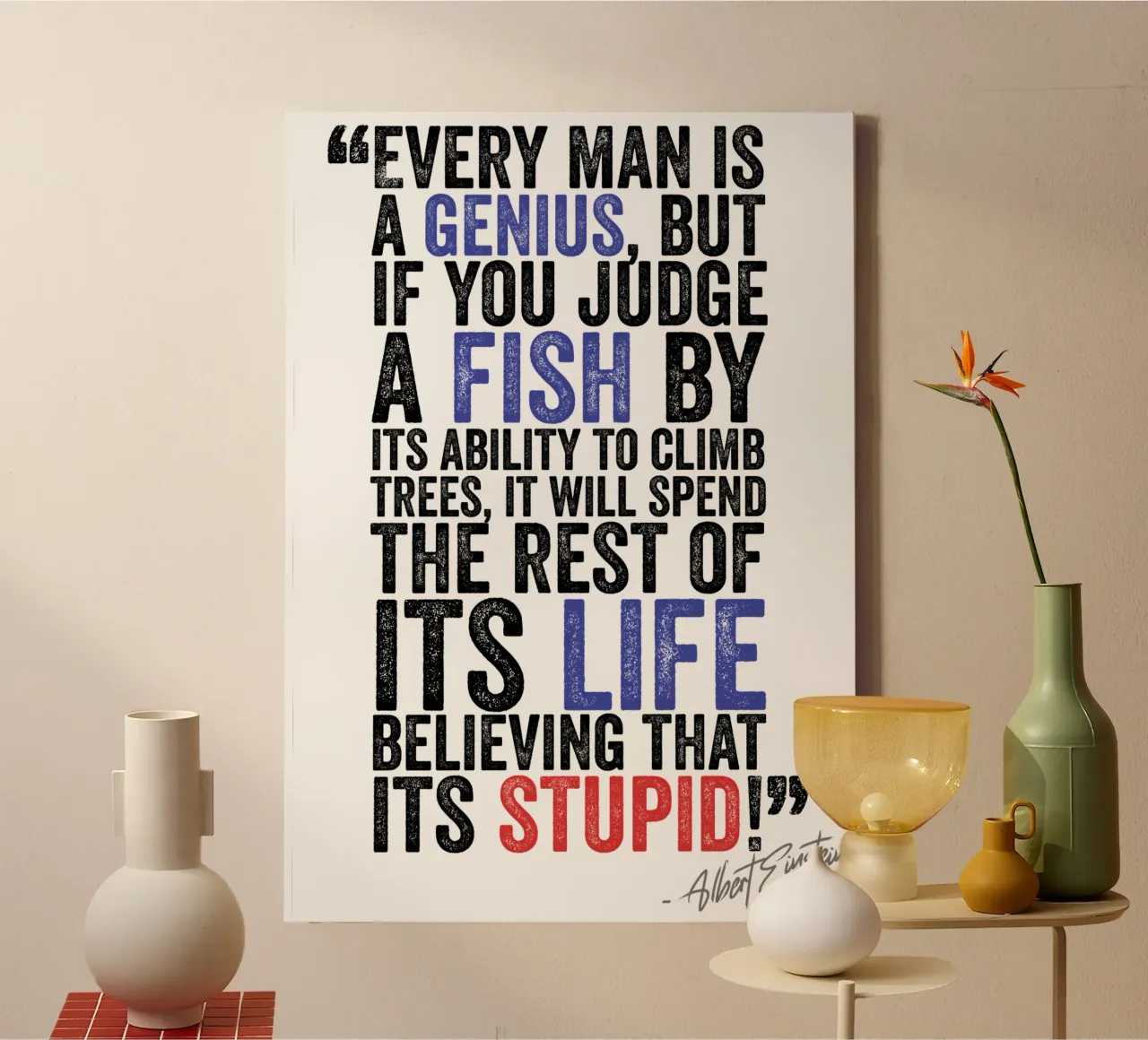 Life tela da Art Unleashed