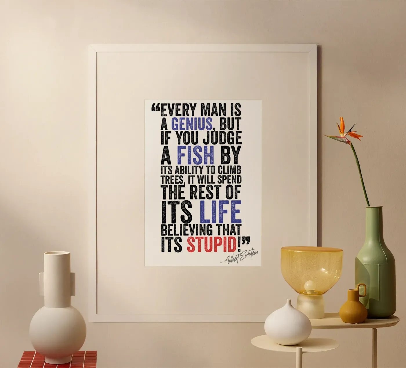 Life poster da Art Unleashed