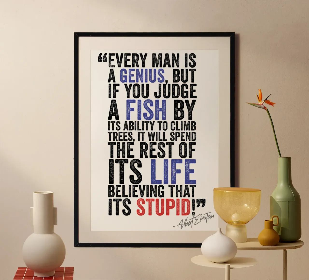 Life poster da Art Unleashed