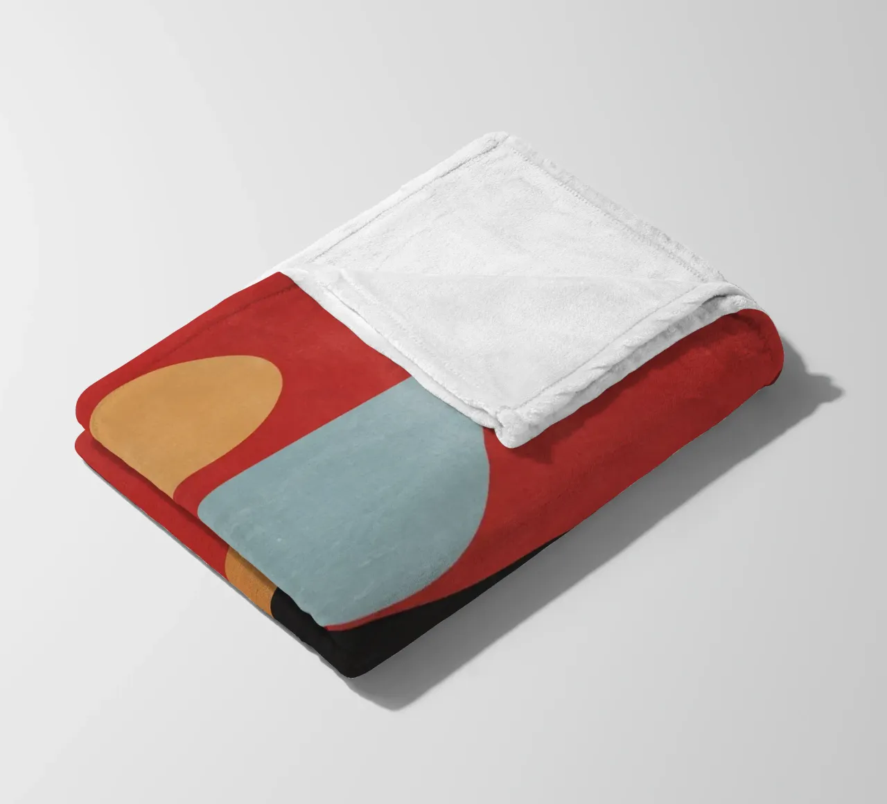 Forme geometriche astratte 1g coperta in pile da Gaite