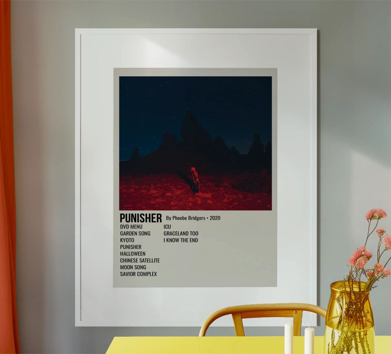 PUNISHER By Phoebe Bridgers • 2020 Poster von SoundStudio