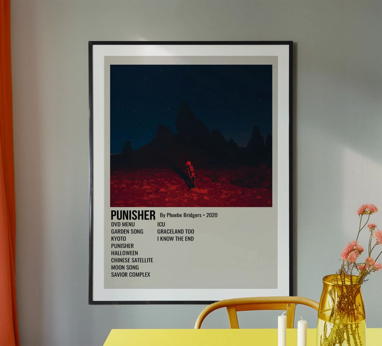 PUNISHER By Phoebe Bridgers • 2020 Poster von SoundStudio