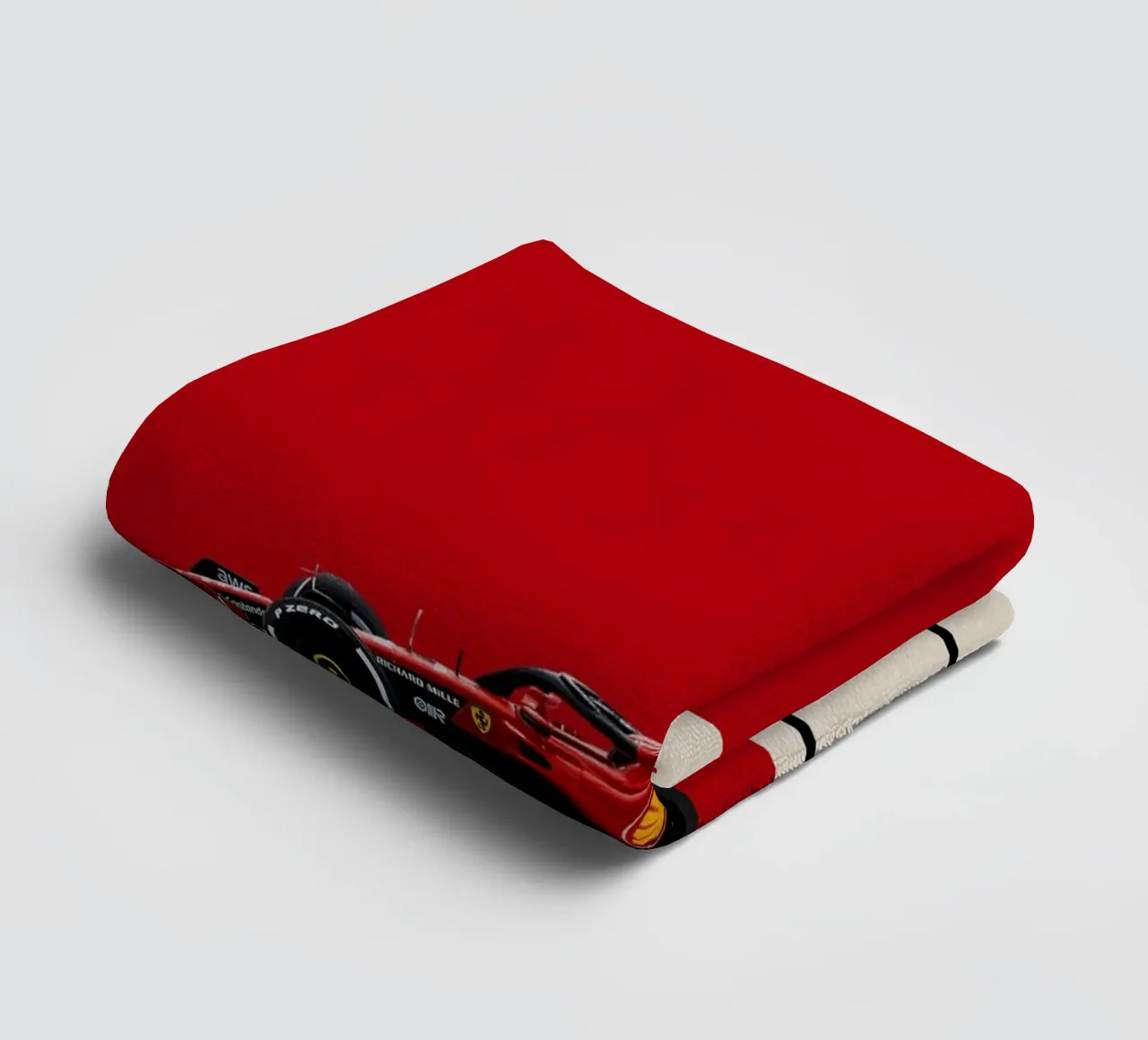 Ferrari SF-23 Scuderia Ferrari F1 3° Azerbaijan GP 2023 asciugamano da bagno da TheArtstudio