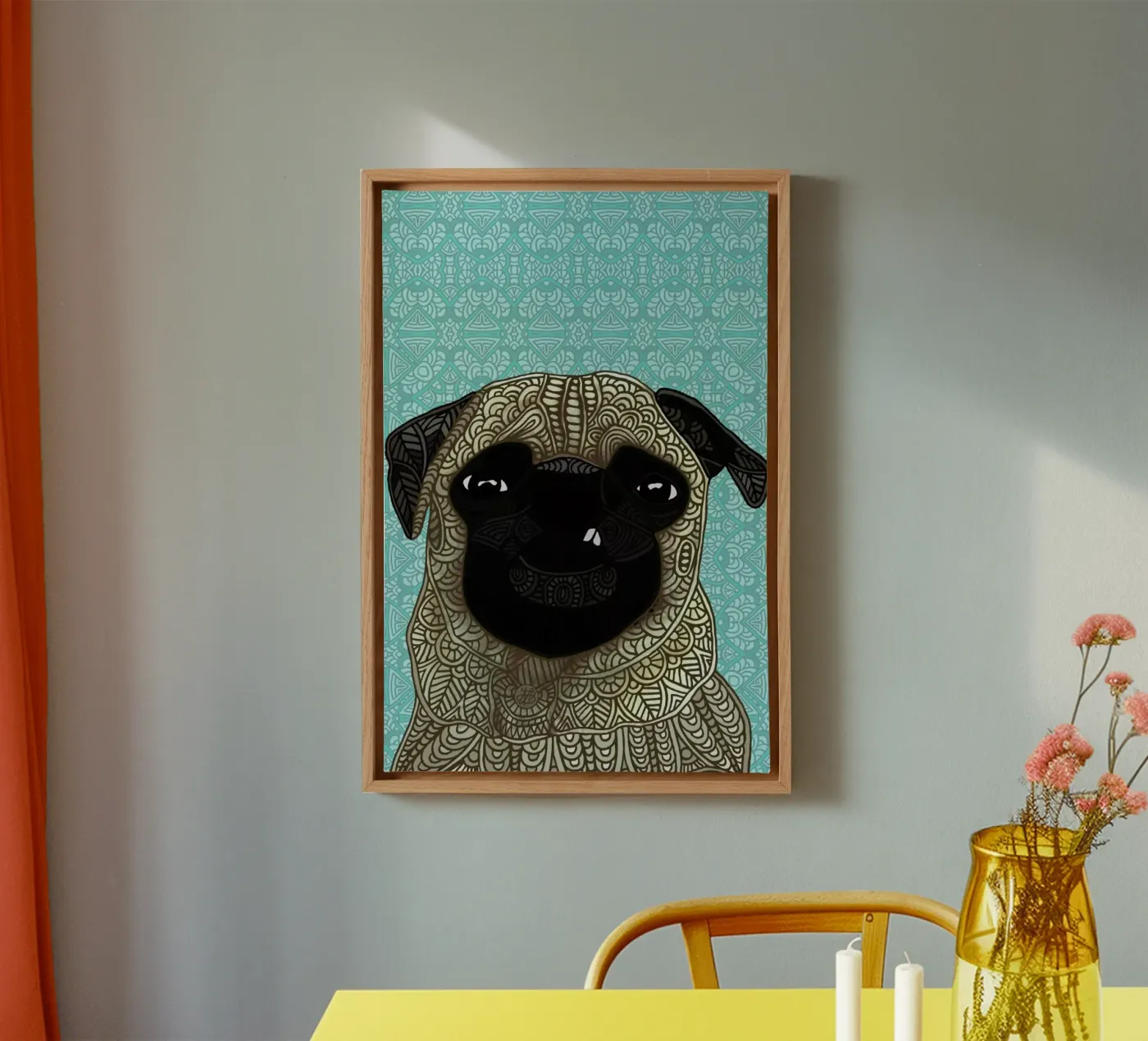 Lima tela da Angelika Parker