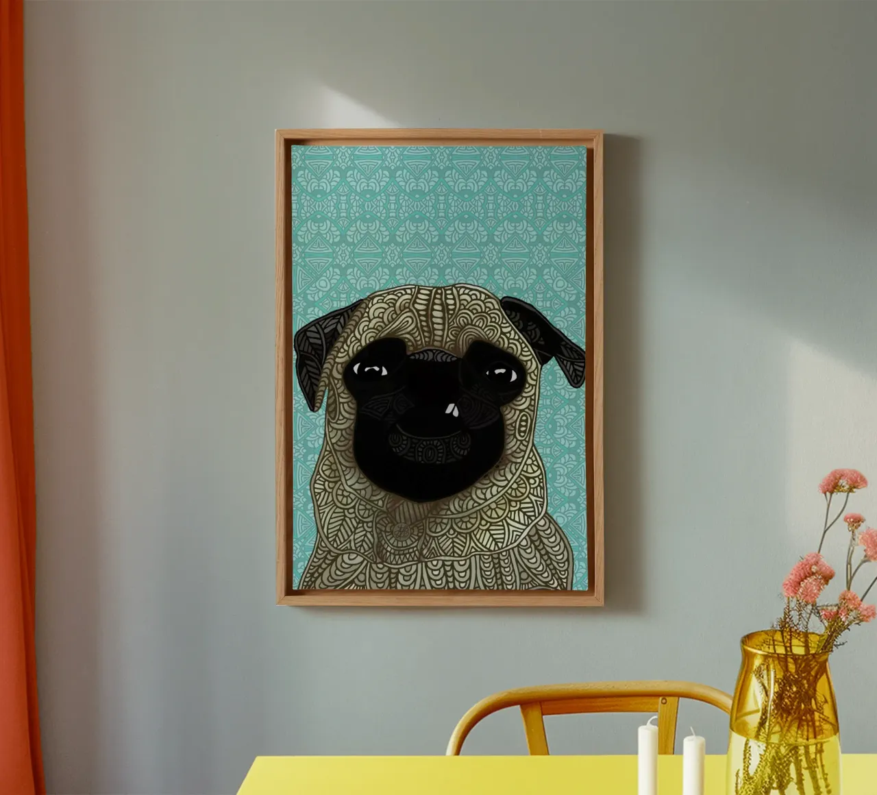 Lima tela da Angelika Parker