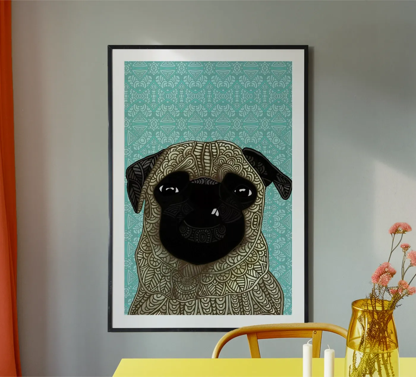 Lima poster van Angelika Parker