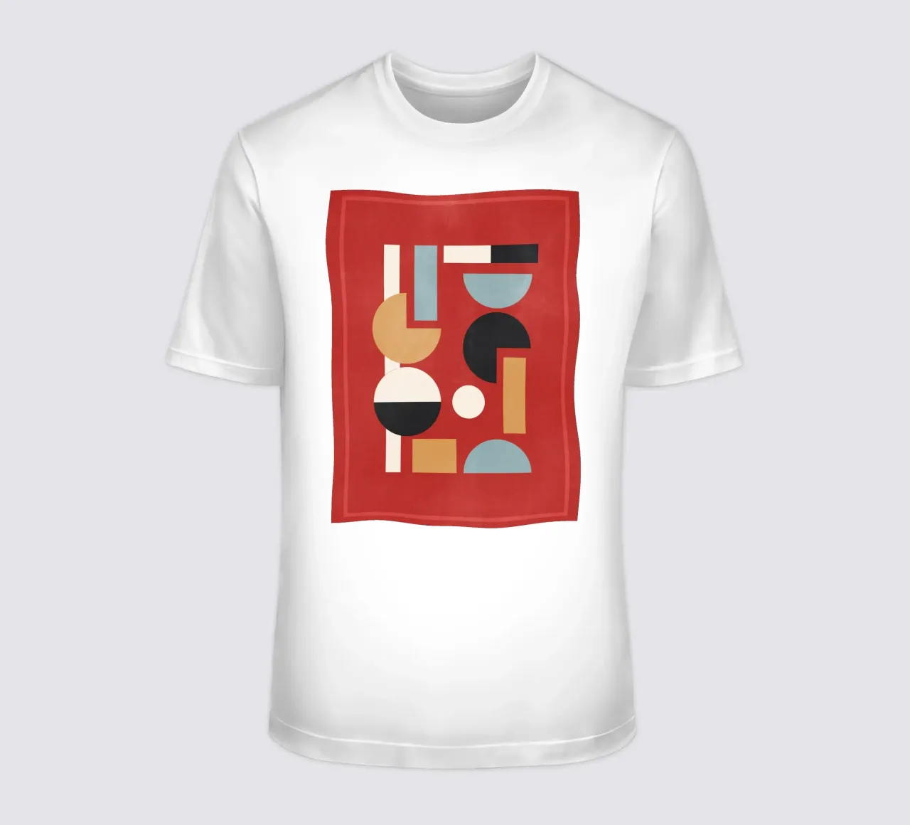 Forme geometriche astratte B2 t-shirt da Gaite