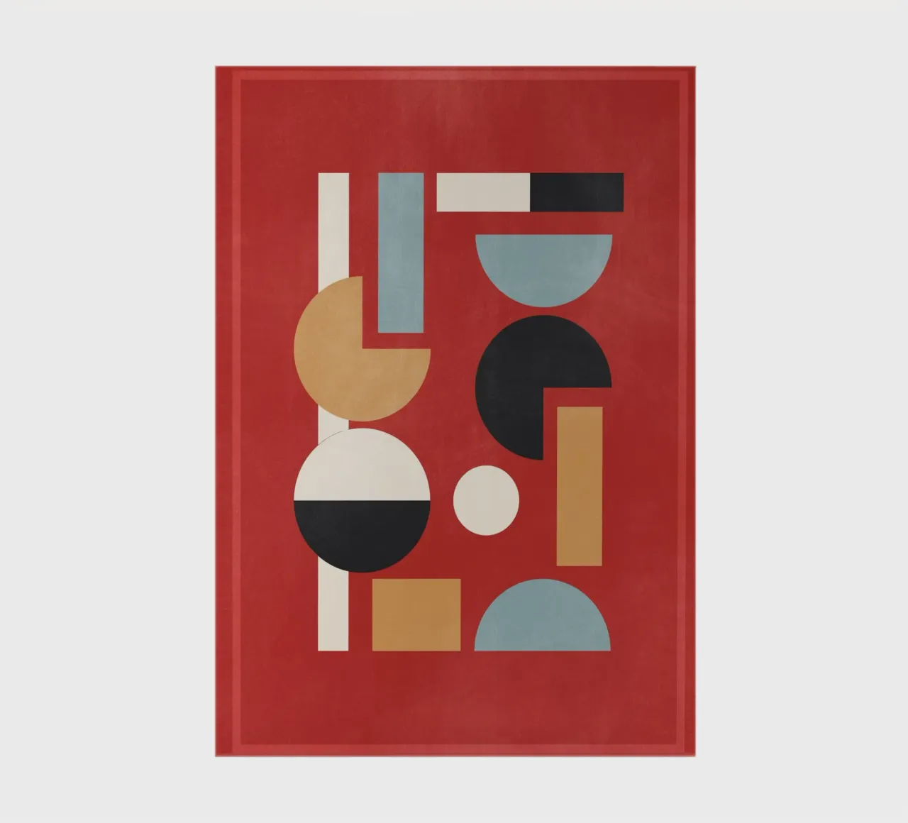 Abstract Geometric Shapes B2 notebook by Gaite