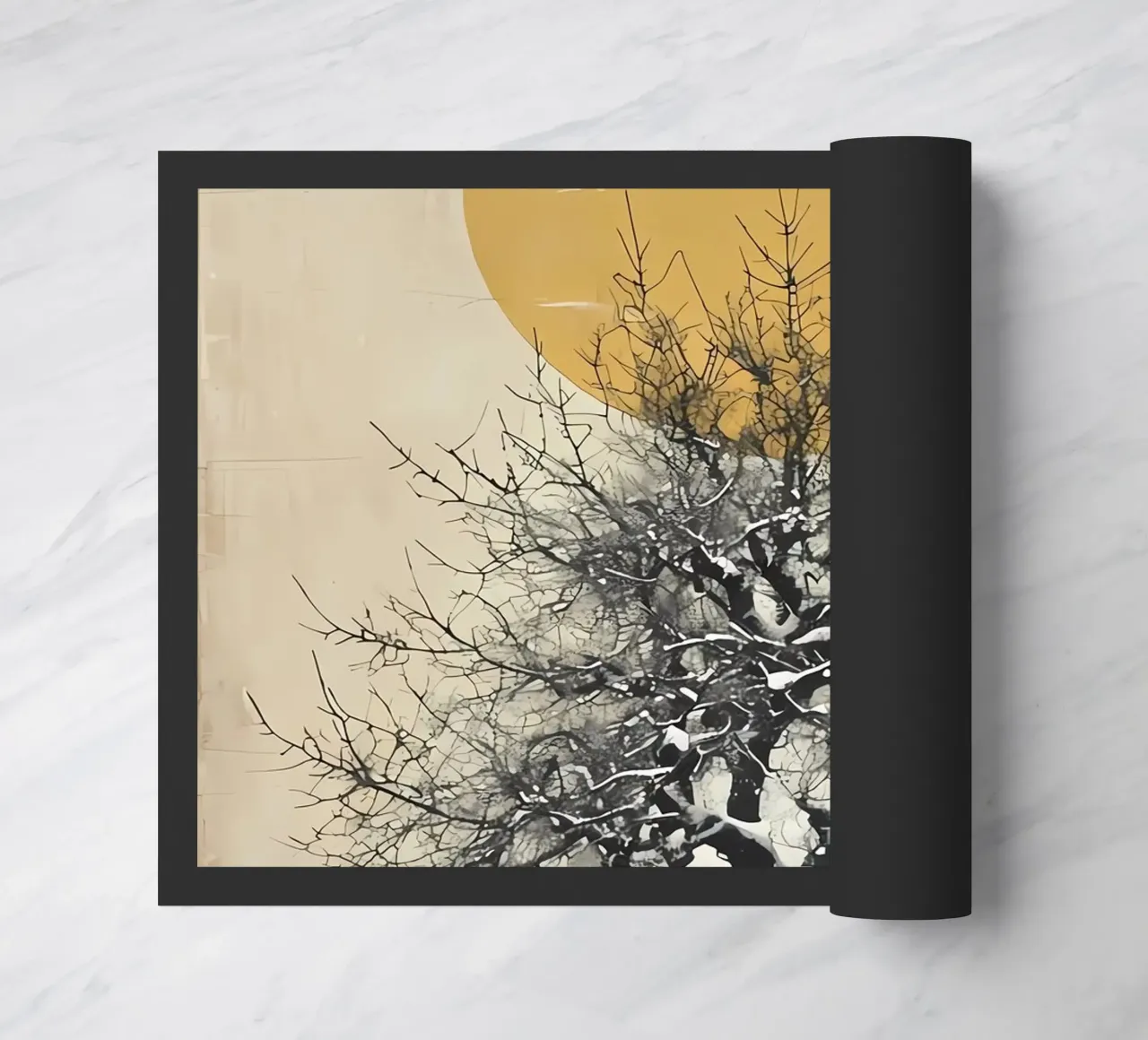 L'abbraccio dell'inverno zerbino da Artistic-shop