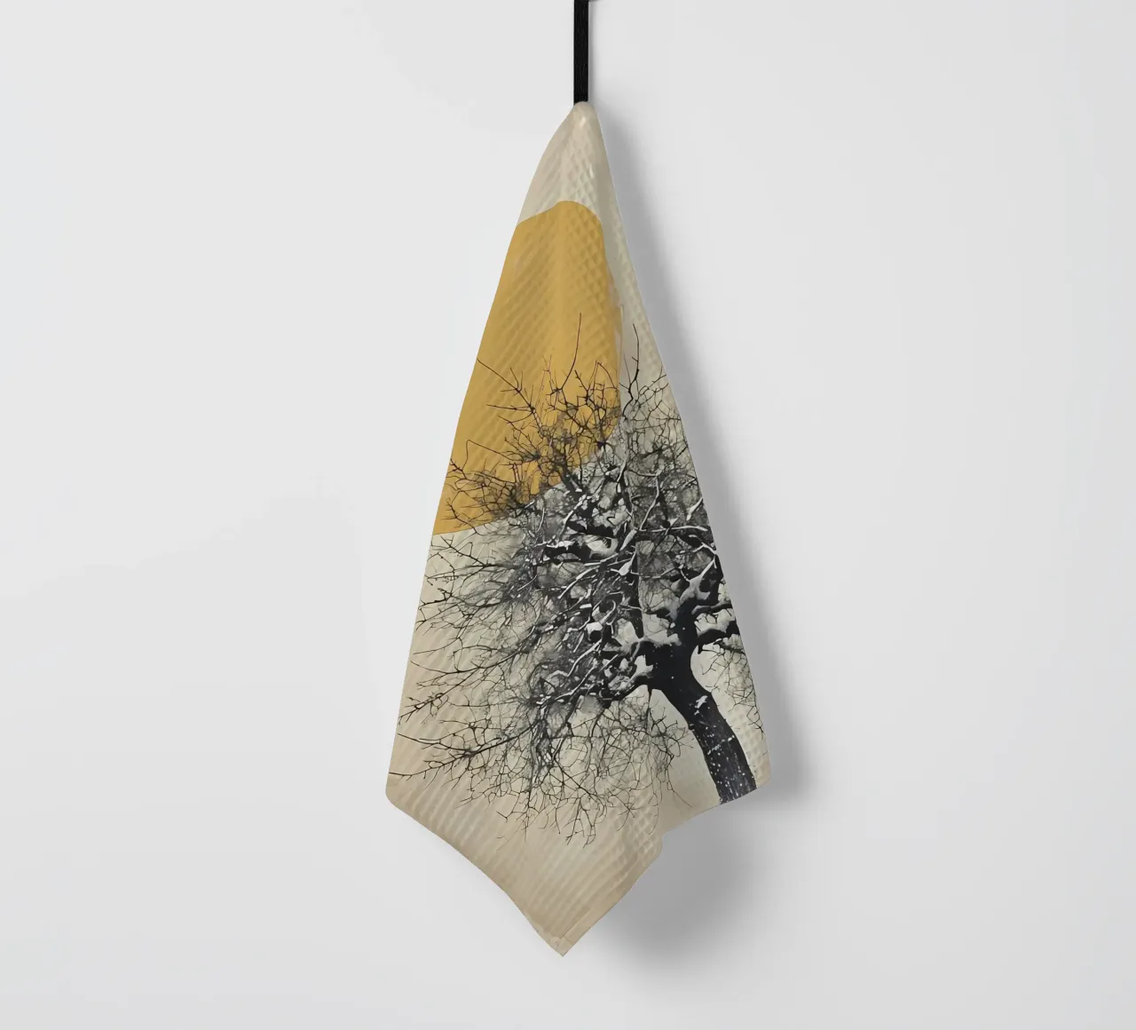 L'abbraccio dell'inverno canovaccio da cucina da Artistic-shop
