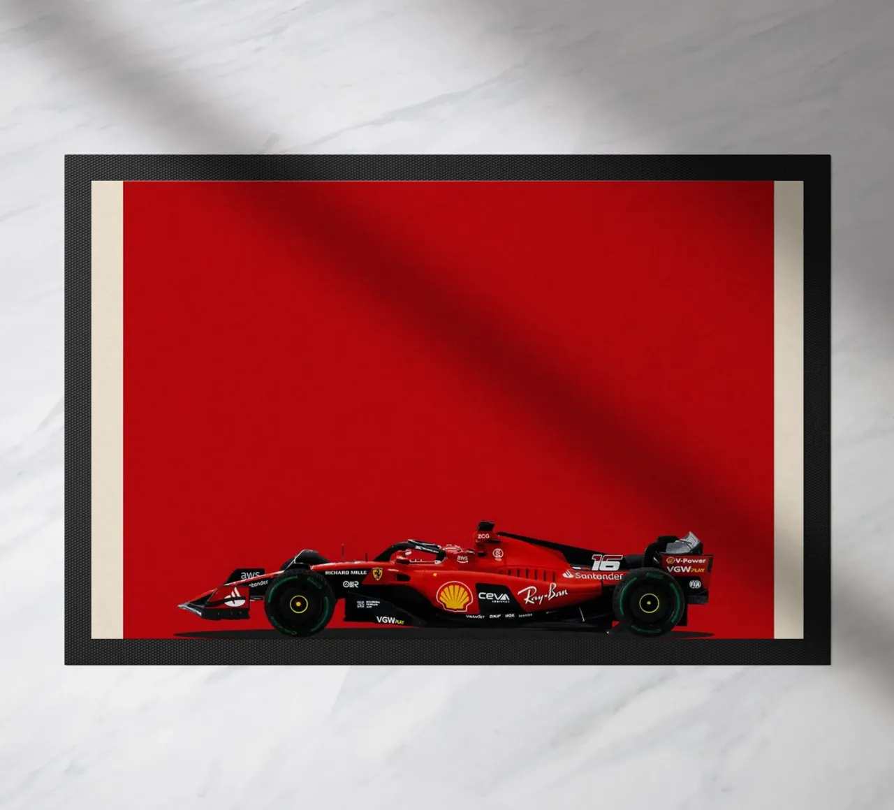 Ferrari SF-23 Scuderia Ferrari F1 6° GP Monaco 2023 Charles zerbino da TheArtstudio