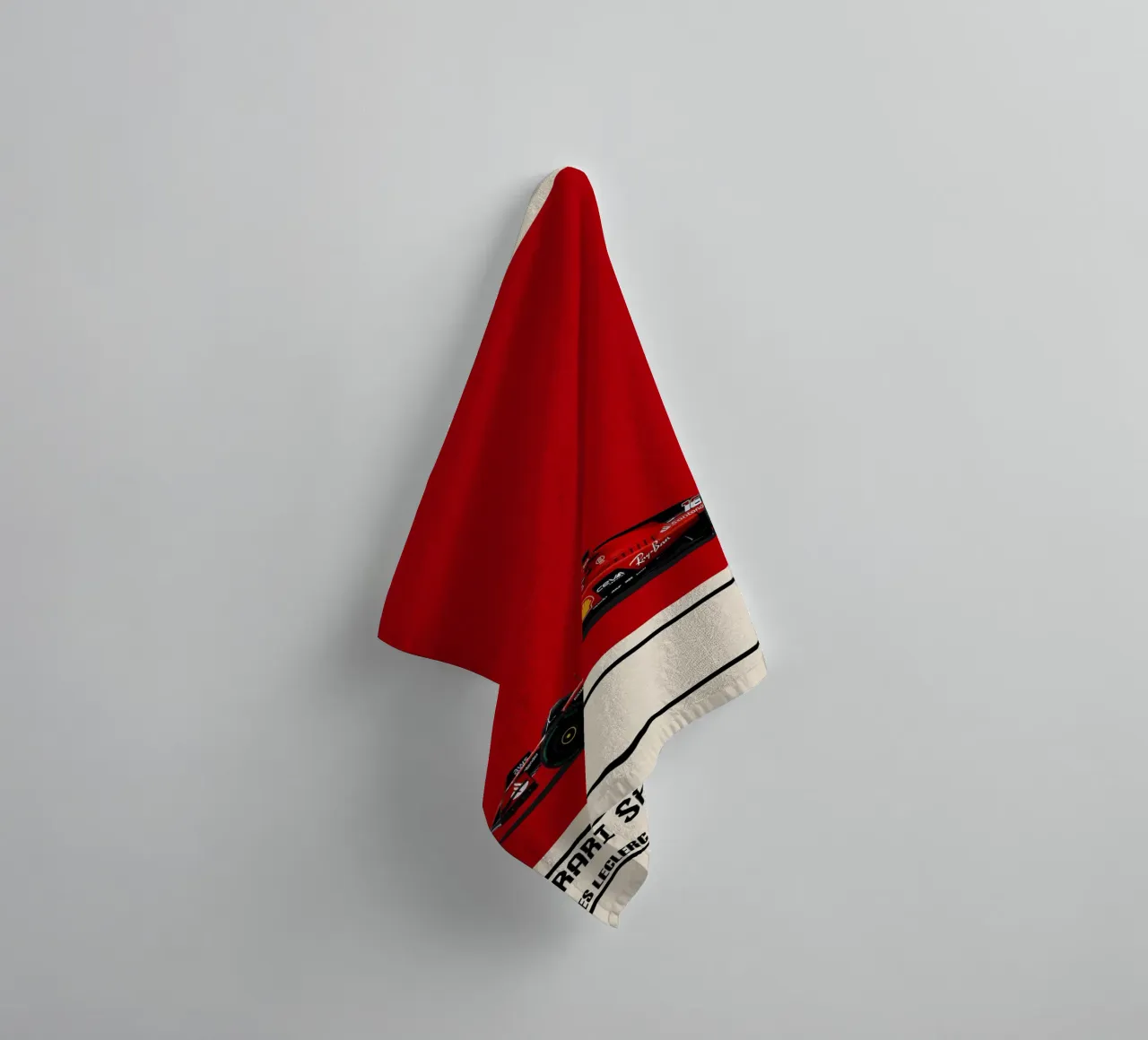 Ferrari SF-23 Scuderia Ferrari F1 6° GP Monaco 2023 Charles Handtuch von TheArtstudio