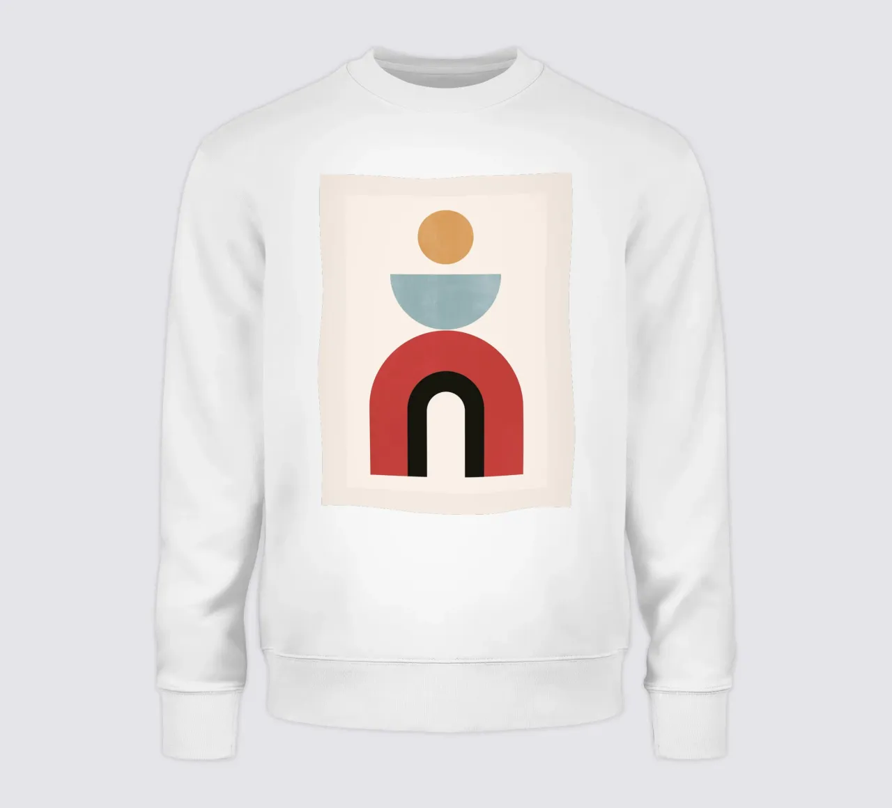 Forme geometriche astratte 2G felpa da Gaite