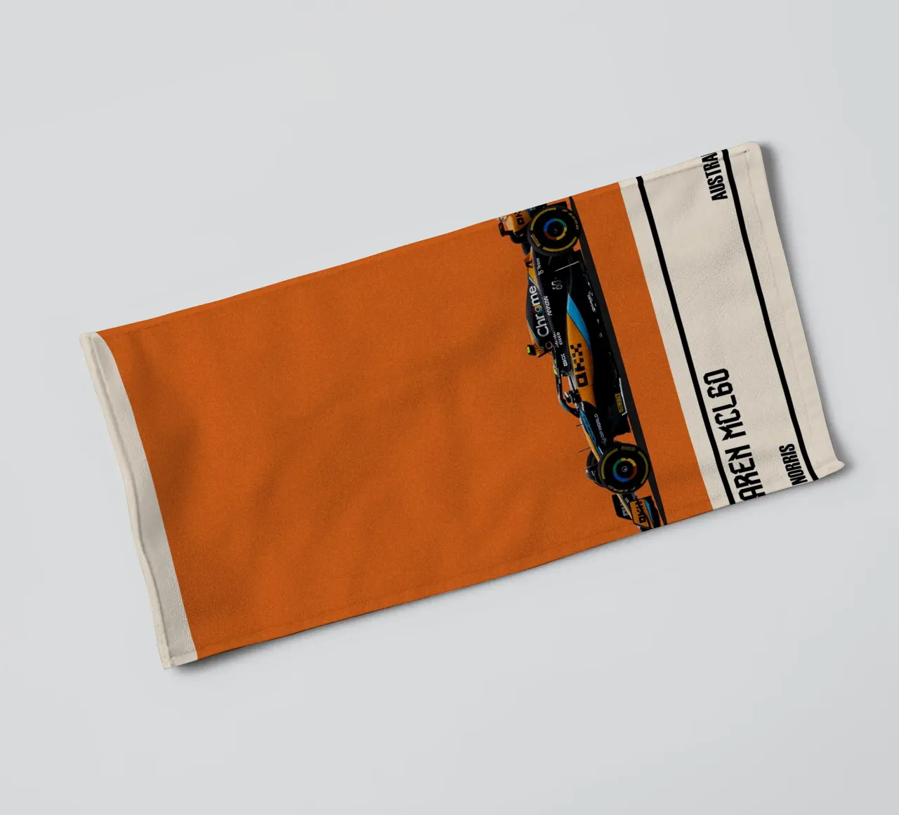 McLaren MCL60 Mercedes F1 6° Australian GP Melbourne 2023 asciugamano da bagno da TheArtstudio
