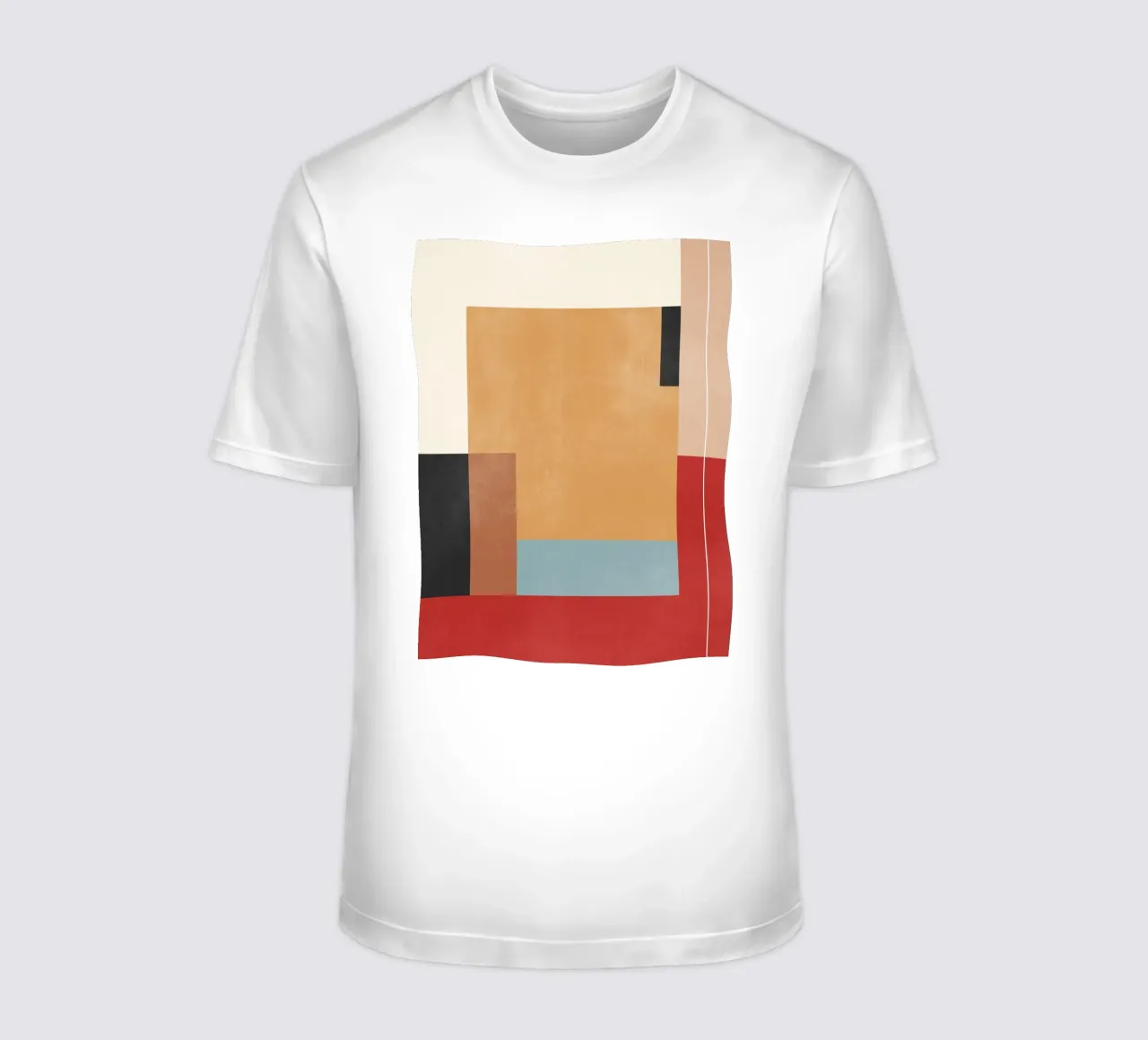 Forme geometriche astratte 116B t-shirt da Gaite