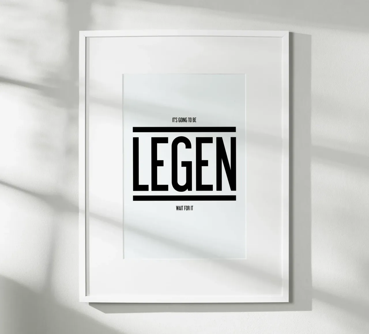 Legendary No. 1 poster da typealive