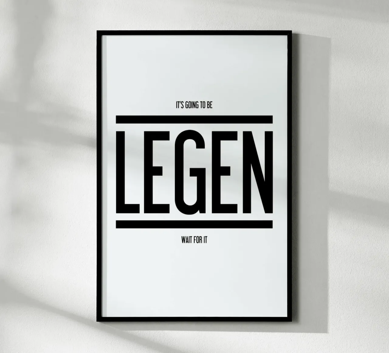 Legendary No. 1 poster da typealive