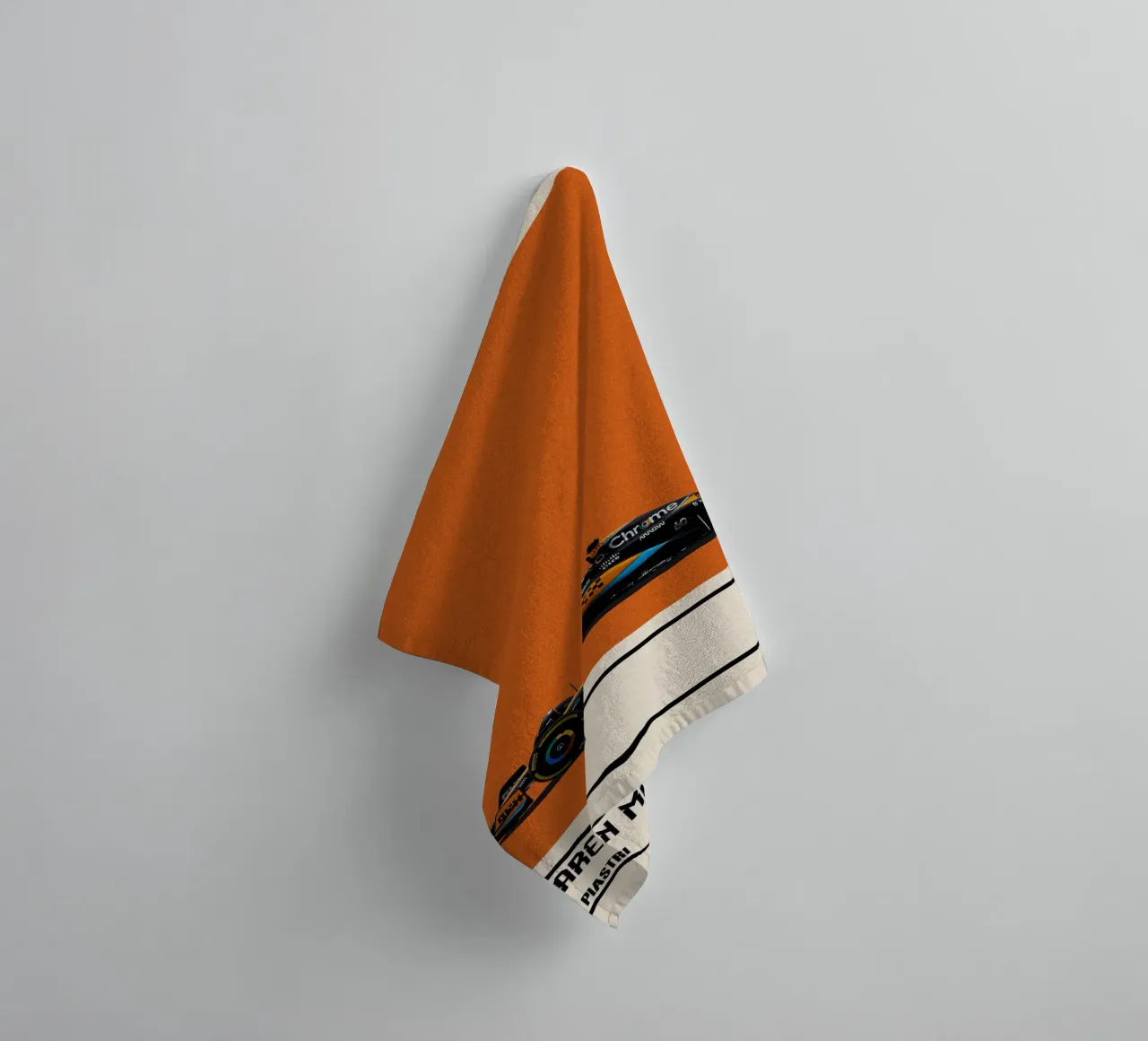 McLaren MCL60 Mercedes F1 8° Australian GP Melbourne 2023 Os asciugamano da bagno da TheArtstudio