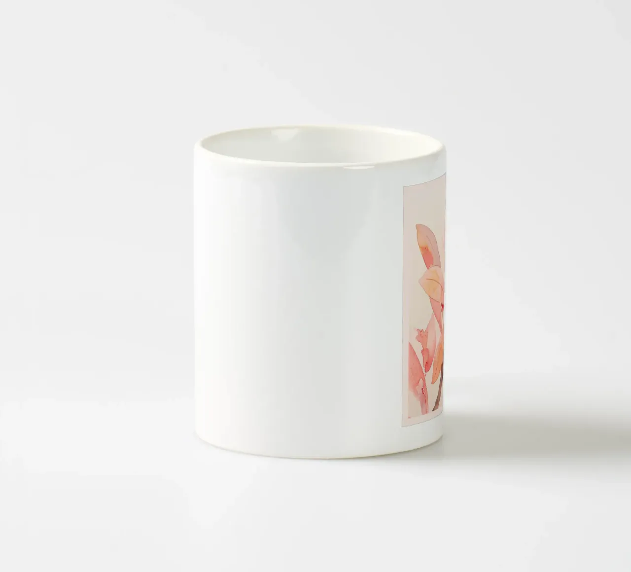 Uccello in fiore tazza in ceramica da DaarbyN