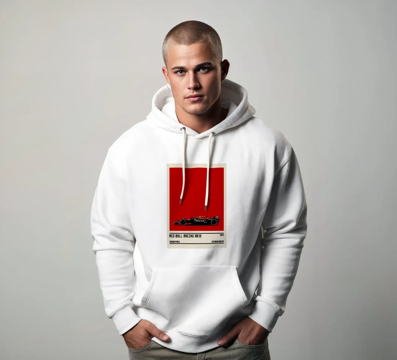 Red Bull RB19 Honda RBPT Oracle F1 winner Azerbaijan GP 2023 sudadera con capucha de TheArtstudio