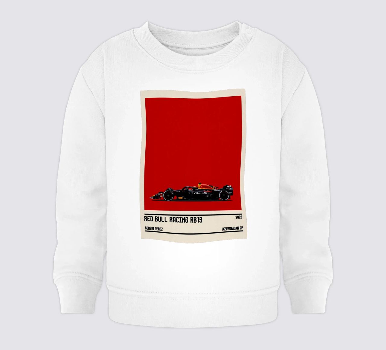 Red Bull RB19 Honda RBPT Oracle F1 winner Azerbaijan GP 2023 felpa neonato da TheArtstudio