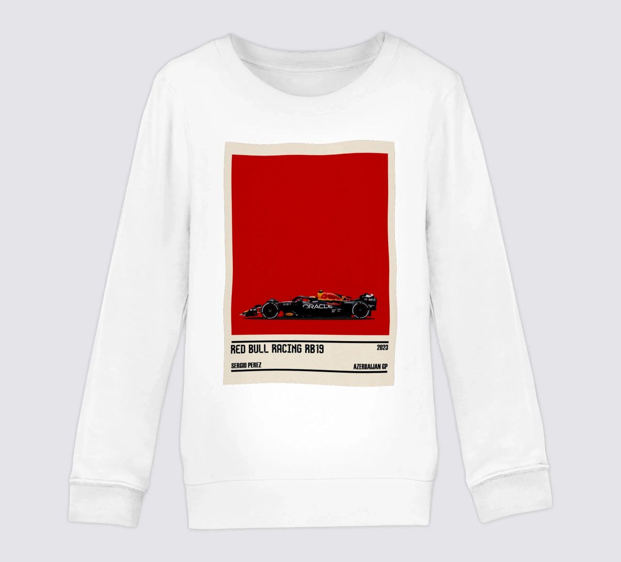 Red Bull RB19 Honda RBPT Oracle F1 winner Azerbaijan GP 2023 felpa bambino da TheArtstudio