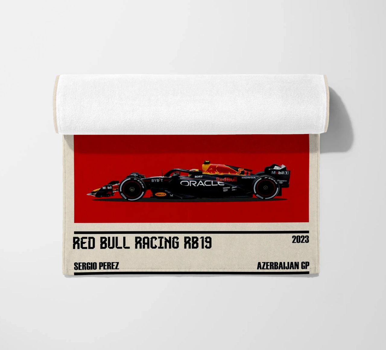 Red Bull RB19 Honda RBPT Oracle F1 winner Azerbaijan GP 2023 telo mare da TheArtstudio