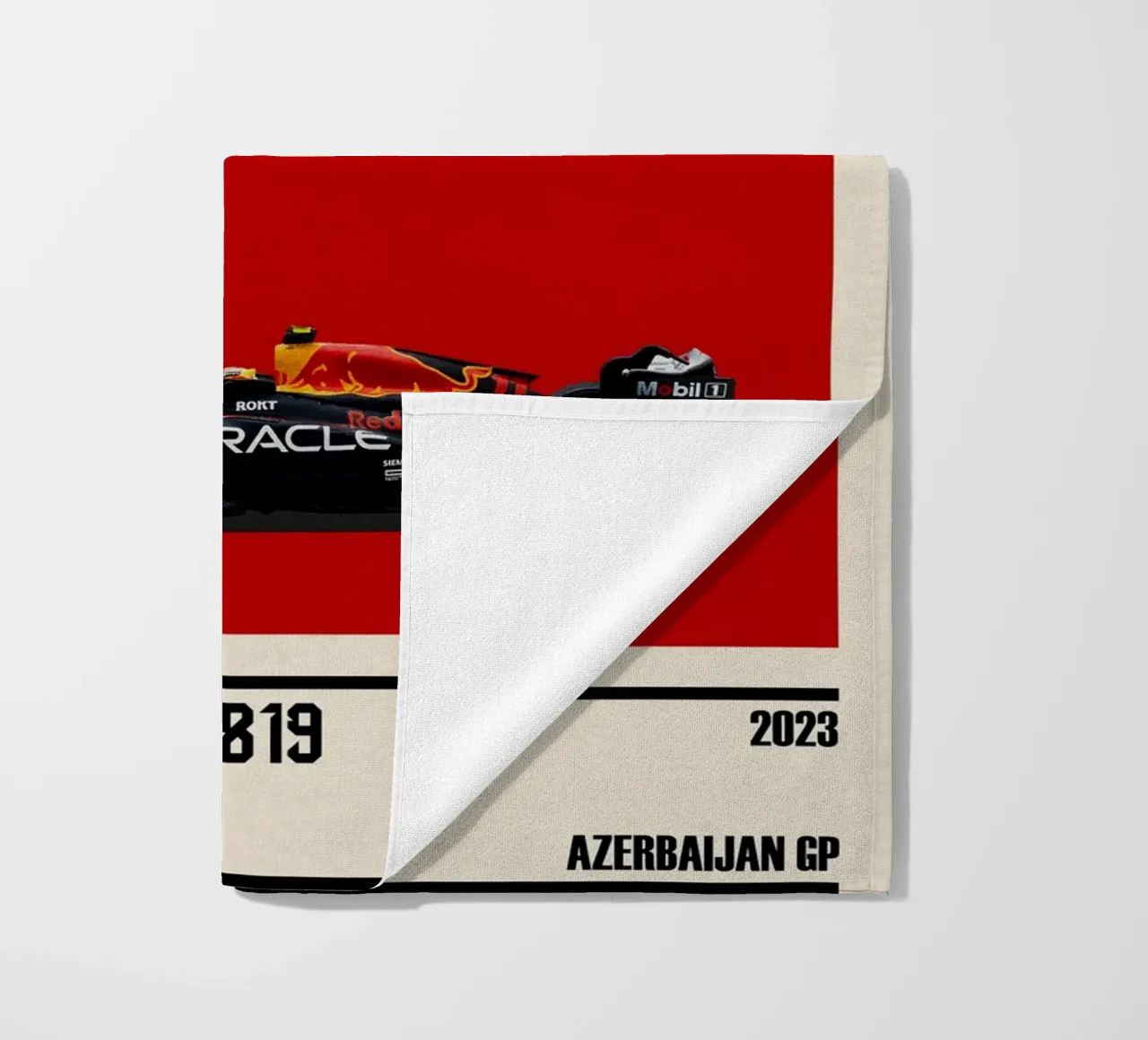 Red Bull RB19 Honda RBPT Oracle F1 winner Azerbaijan GP 2023 telo mare da TheArtstudio